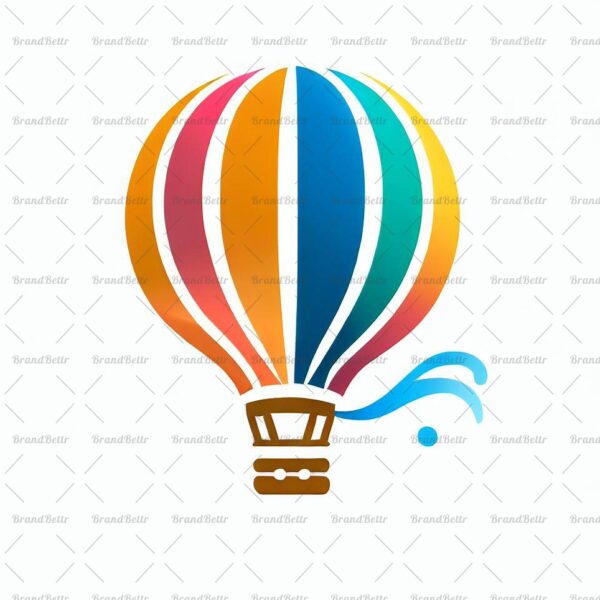 Reisender Heißluftballon